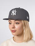 Бейсболка NEW ERA арт. 10010761 New York Yankees MLB (темно-серый)